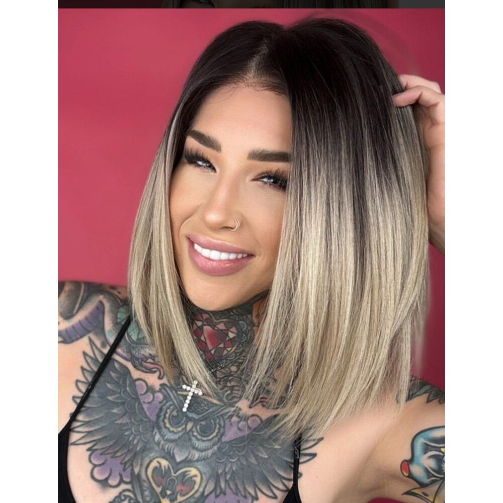 Rebel Gypsy “Being free” Human hair blend wig New